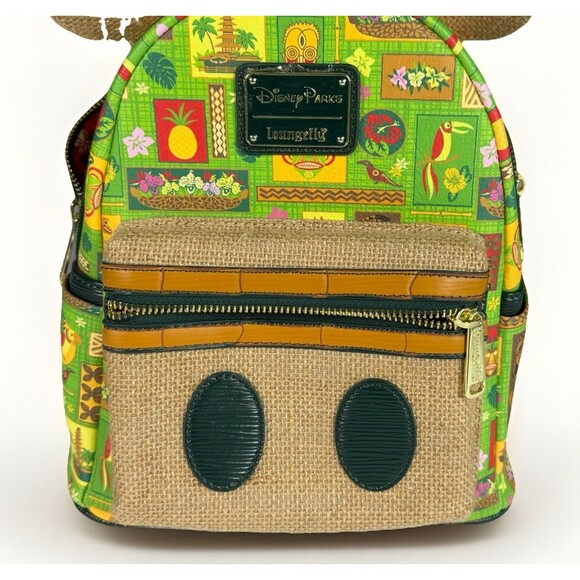 Disney Mickey Main Attraction Loungefly The Enchanted Tiki Room Backpack main image 9